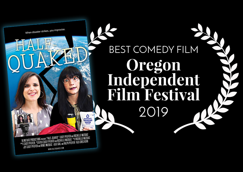 Best Comedy at OIFF laurels for "Half-Quaked"